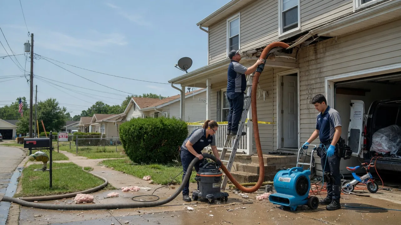 Water Damage Restoration in Chase, KS near me